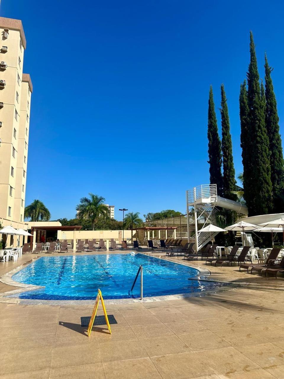 Caldas Novas - Prive Das Thermas II - Apto 3 Quartos - Parque Aquatico Exterior foto