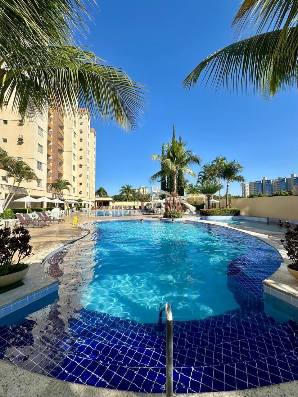 Caldas Novas - Prive Das Thermas II - Apto 3 Quartos - Parque Aquatico Exterior foto